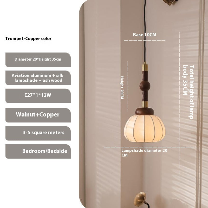 French Style Retro Bedside Table Lamp - Morderncharm store
