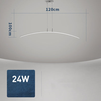 Dining Room Chandelier Led Long Dining Table Simple null