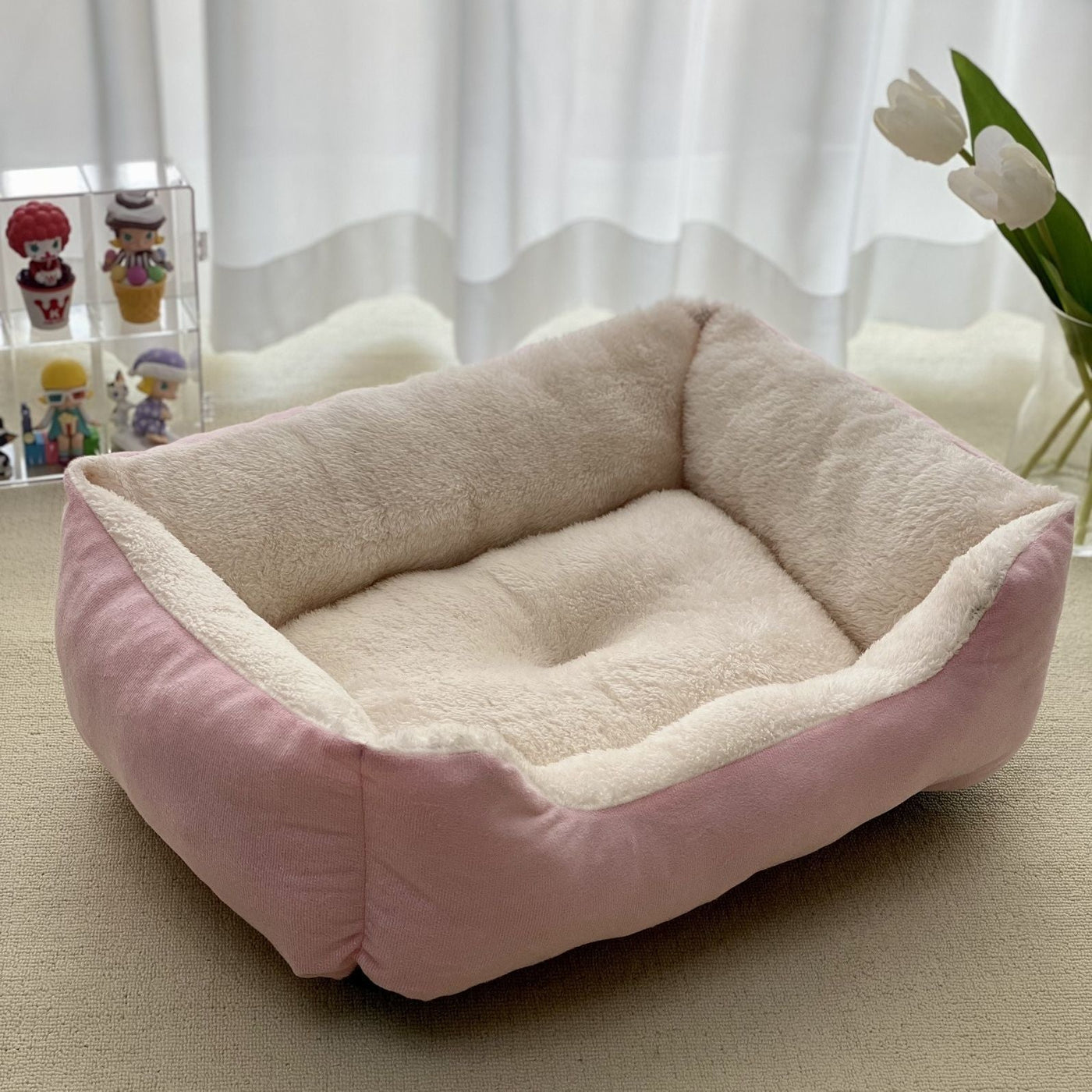 Winter Warm Pet Square Cat Nest null