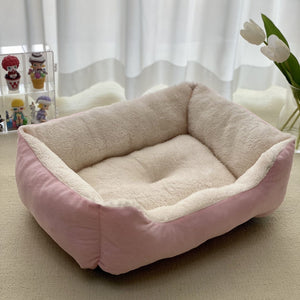Winter Warm Pet Square Cat Nest null
