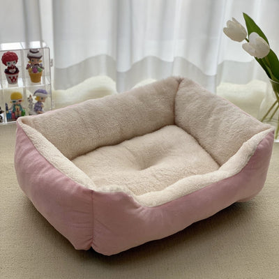 Winter Warm Pet Square Cat Nest null