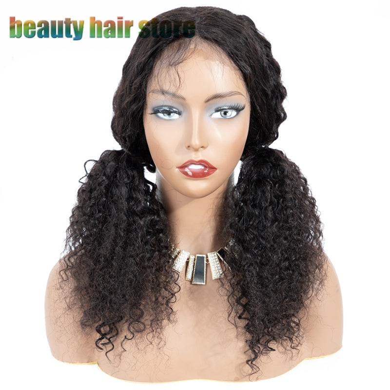 Brazilian Kinky Curly Lace Front Human Hair Wigs null