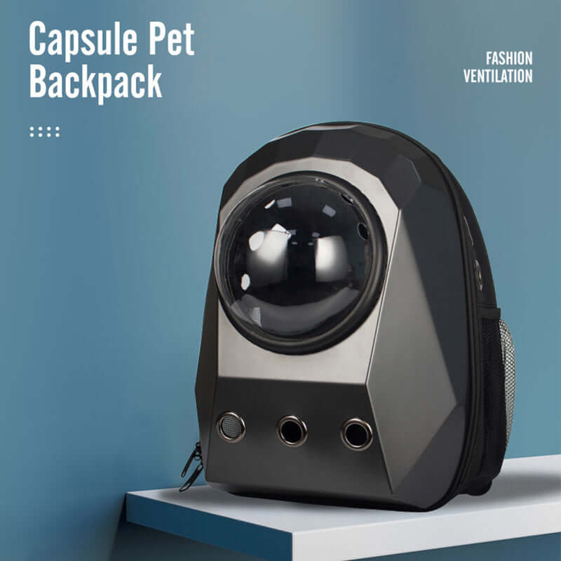 Cat Carrier Bags Breathable Pet Carriers Dog Cat Backpack Travel Space Capsule Cage Pet Transport Bag Carrying Portable Outdoor null