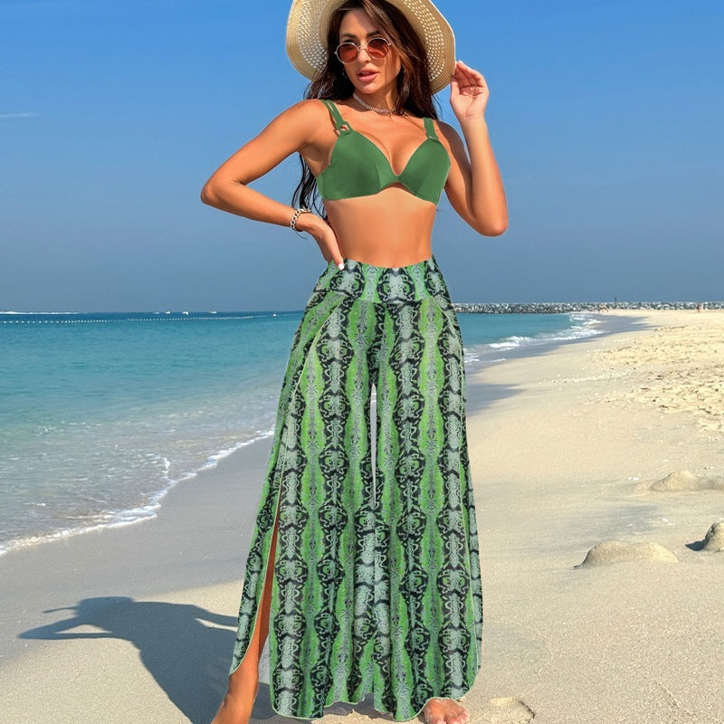 Swimsuit Women's Bikini Pants Three-piece Suit null