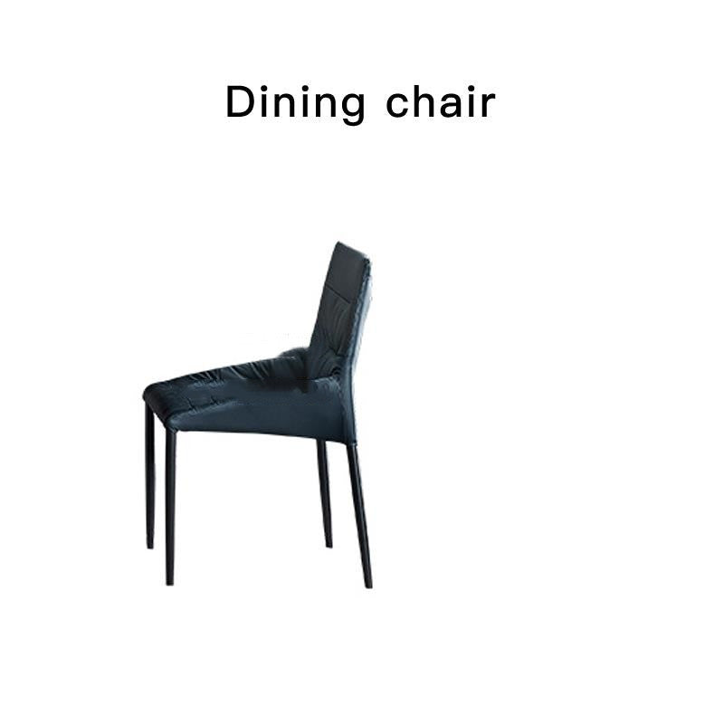 Retractable Slate Dining Table Home Rotating Modern Minimalist null