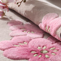 Handmade Wool Fully Carpeted Modern Simple Study Tea Table Sofa Bedroom null