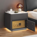 Home Bedroom Multi-functional Smart Safe Bedside Table Wireless Integrated Charging Safe null