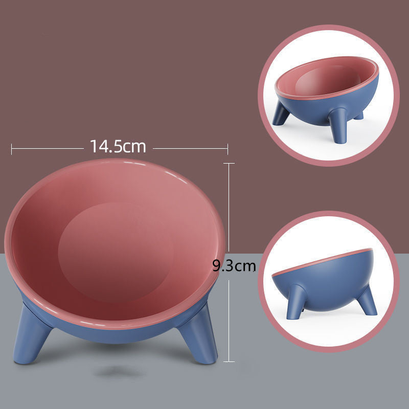 Cat Dog Bowl With Stand Pet Feeding Food Bowls Dogs Bunny Rabbit Nordic Color Feeder Product Supplies Pet Accessories null