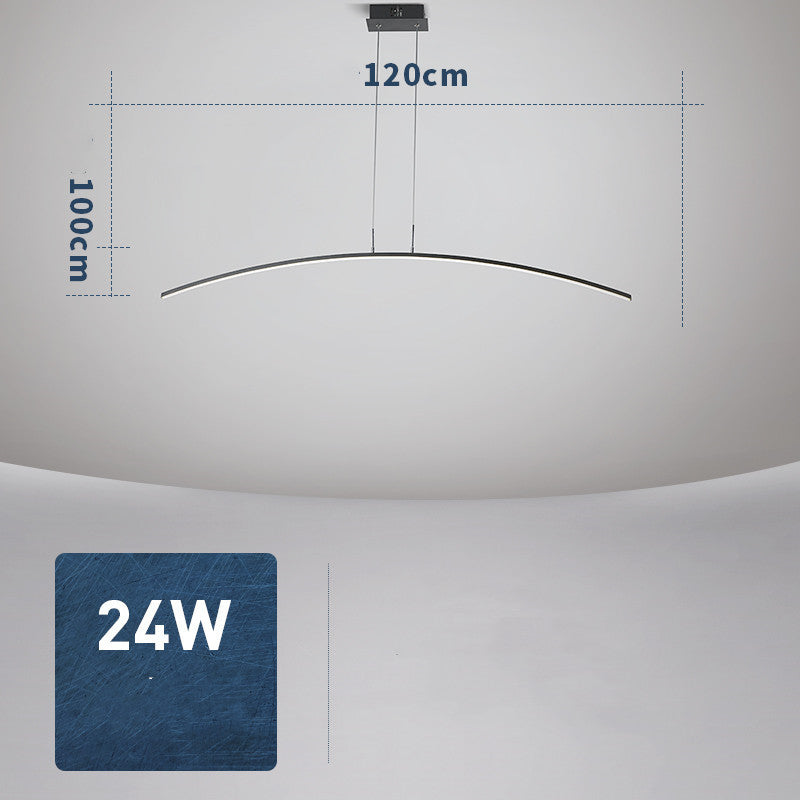 Dining Room Chandelier Led Long Dining Table Simple null