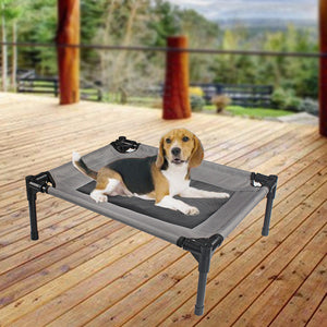 Oxford Cloth Removable Washable Breathable Bed Pet Dog Bed Dog Trampoline null