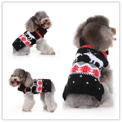 Universal Casual Fall Clothing Elk Pet Sweater null