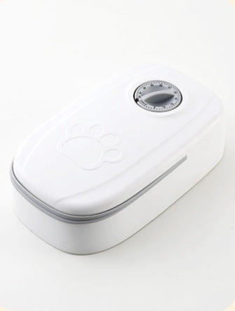 Automatic Pet Feeder Smart Food Dispenser For Cats Dogs Timer Stainless Steel Bowl Auto Dog Cat Pet Feeding Pets Supplies null