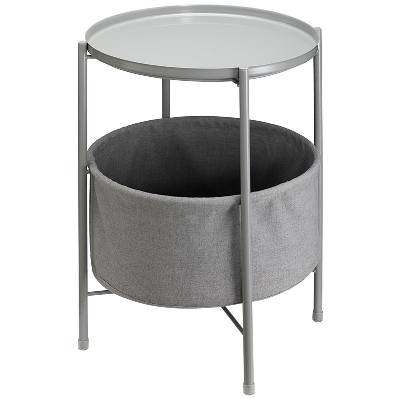 Small Apartment Round Table Living Room Bedroom Corner Bedside Table null