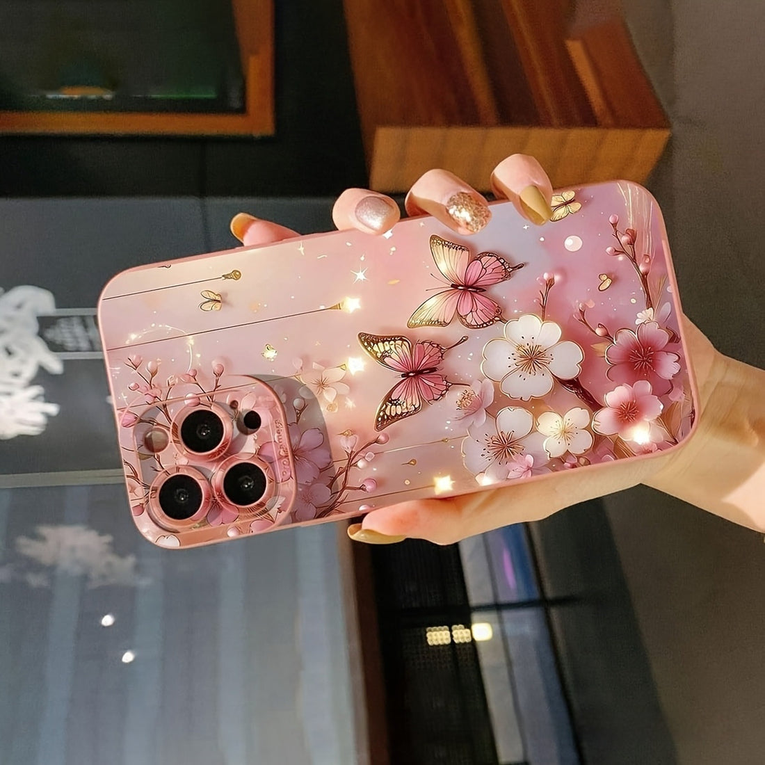 Vintage Floral 3D Embossed Phone Case