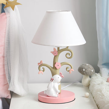 Rabbit Children's Desk Lamp Bedroom Bedside Lamp Small - Morderncharm store