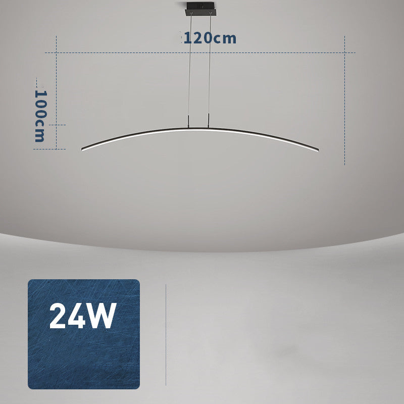 Dining Room Chandelier Led Long Dining Table Simple null