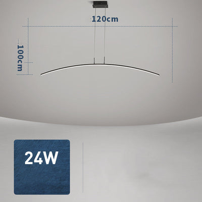 Dining Room Chandelier Led Long Dining Table Simple null