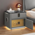 Home Bedroom Multi-functional Smart Safe Bedside Table Wireless Integrated Charging Safe null