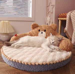 Winter Pet Bed Cat Sleeping Nest null