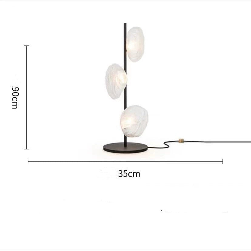 Simple Glass Table Lamp For Living Room And Bedroom null