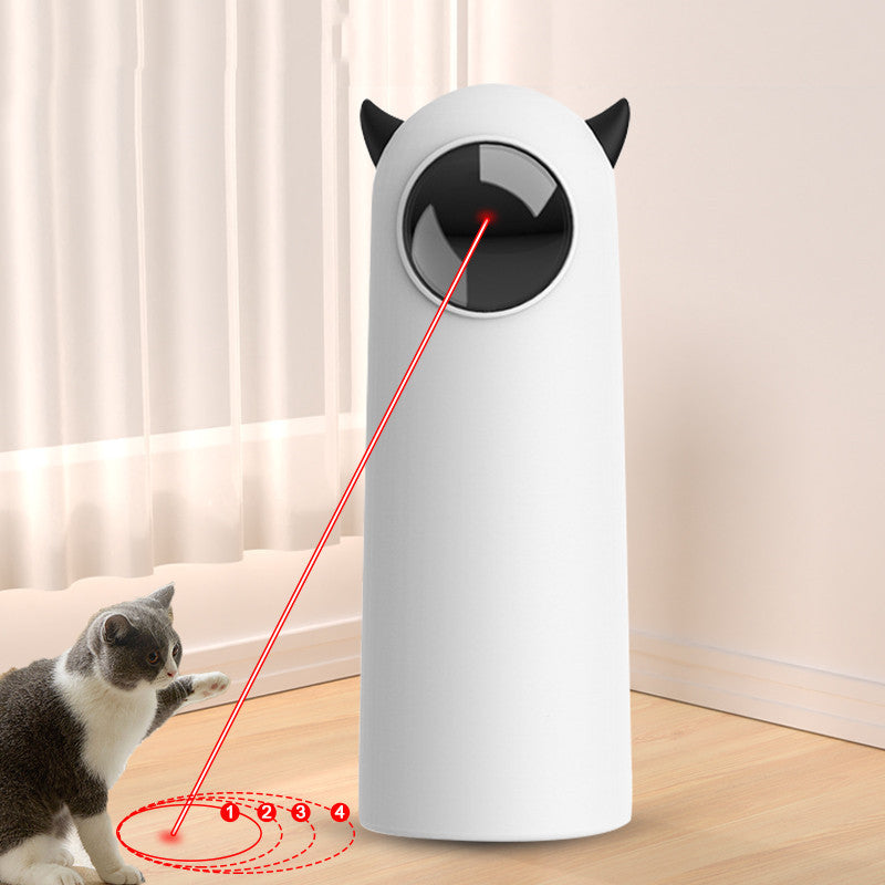 Electric Automatic Infrared Cat Teaser Toys null