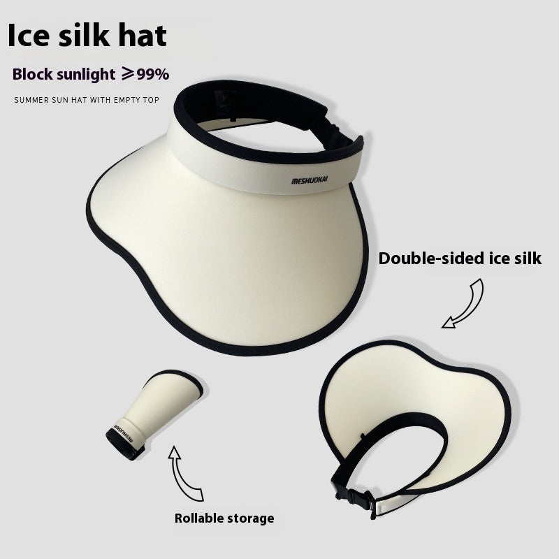 UV Protection Sunshade Female Sun Protection Hat Plus-sized null