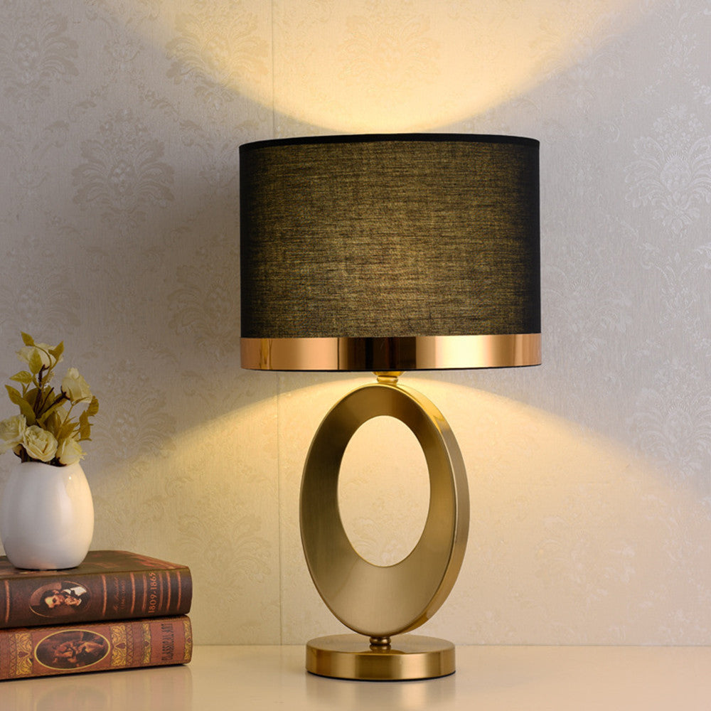 Light Luxury Small Table Lamp Bedroom Living Room Study Creative Simplicity null