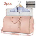 Large Capacity Travel Duffle Bag Women's Handbag Folding Suit Bag Waterproof Clothes Totes null