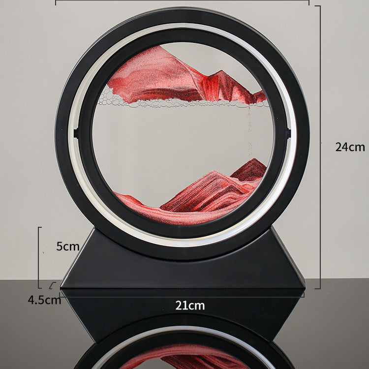 Quicksand Painting Creative Light Luxury Decoration Table Lamp null