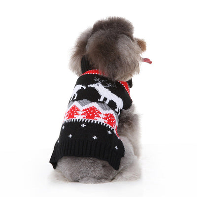 Universal Casual Fall Clothing Elk Pet Sweater null