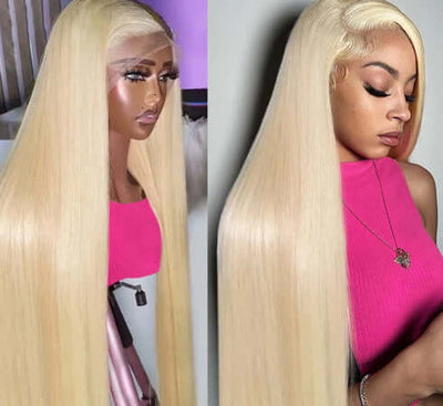 13x 4 Front Lace Human Hair Wig Wig Straight Hair null