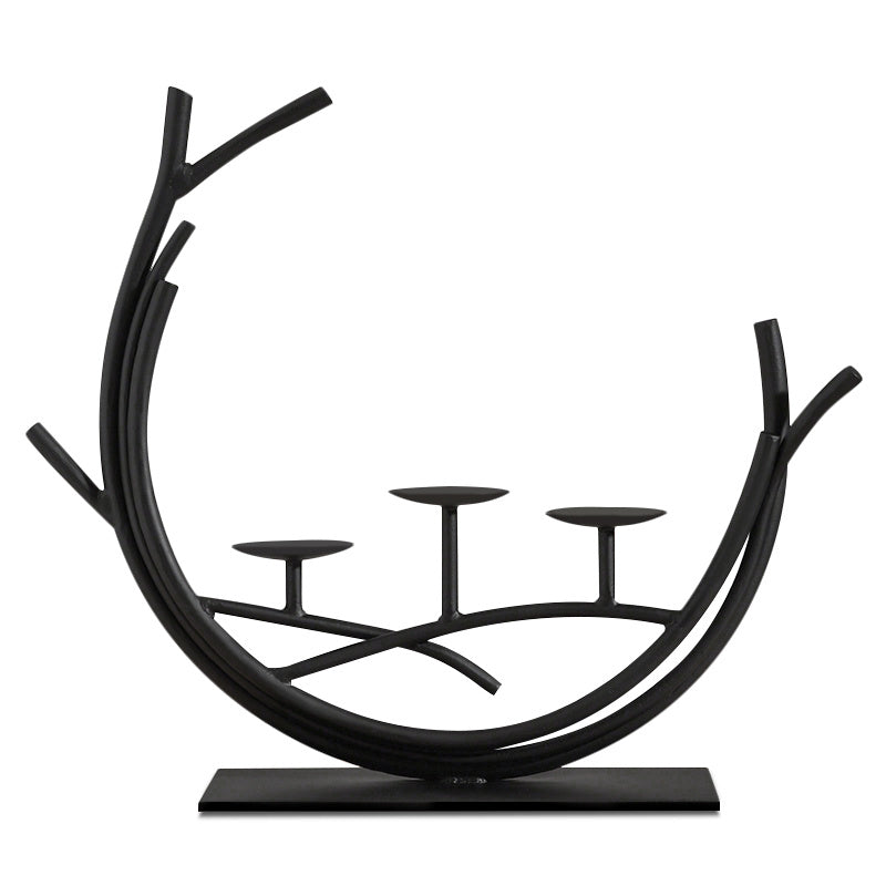 Nordic Romantic Table Light Dinner Candle Holder Ornament null
