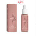 Tanning Face Serum Face Body Tanning Bed Outdoor Fine Line Repair Skin Serum Dark Bronzer Self Tanning Serum Drops null