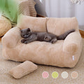 Luxury Cat Bed Sofa Winter Warm Cat Nest Pet Bed For Small Medium Dogs Cats Comfortable Plush Puppy Bed Pet Supplies null