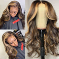 Medium And Long Curly Fashion Female Big Wave Real Human Hair Wig null