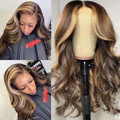 Medium And Long Curly Fashion Female Big Wave Real Human Hair Wig null