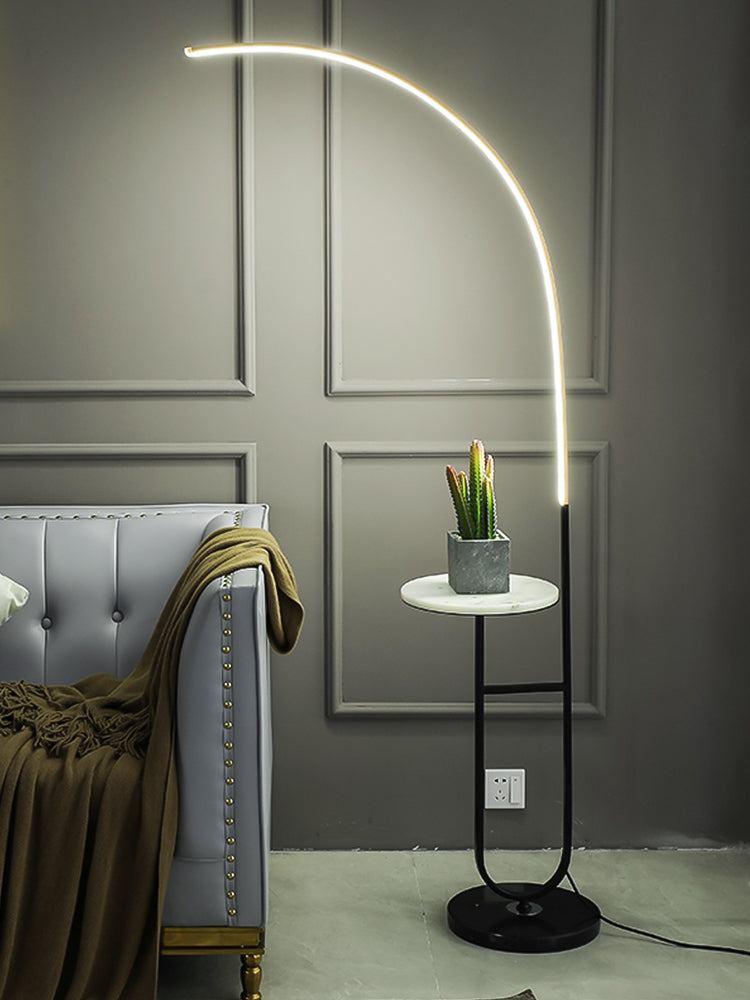Ins Style Bedroom Bedside Creative Minimalist Vertical Table Lamp - Morderncharm store