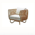 Outdoor Sofa Woven Rattan Chair Tea Table Combination null
