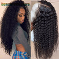 Brazilian Kinky Curly Lace Front Human Hair Wigs null