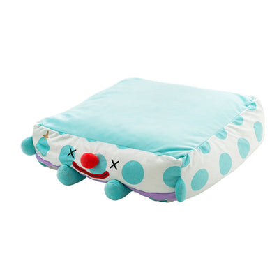 Clown Pet Sleeps In A Cozy Pet Bed null