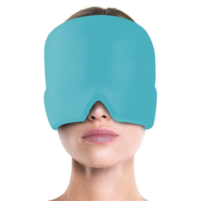 Migraine Relief Hat Cold Therapy Migraine Relief Products Comfortable Head Wrap Ice Pack Eye Mask For Puffy Eyes null