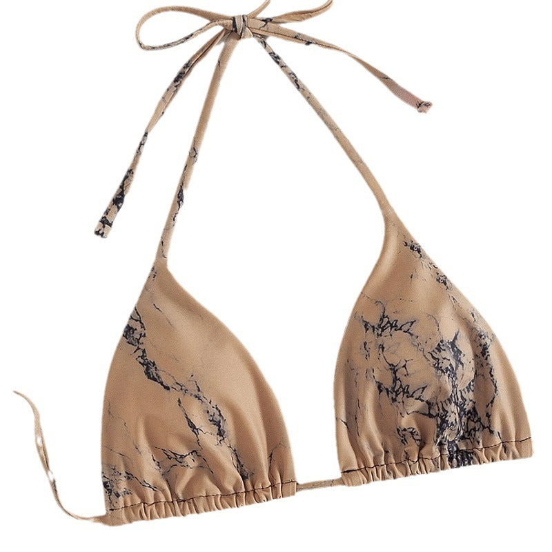 Split Bikini Three-piece Suit null