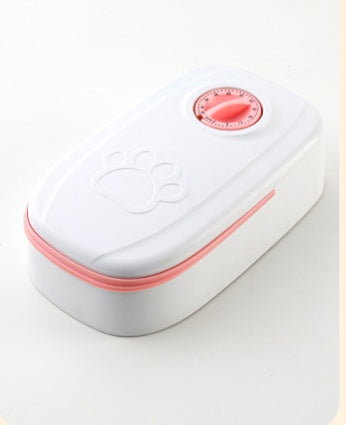 Automatic Pet Feeder Smart Food Dispenser For Cats Dogs Timer Stainless Steel Bowl Auto Dog Cat Pet Feeding Pets Supplies null