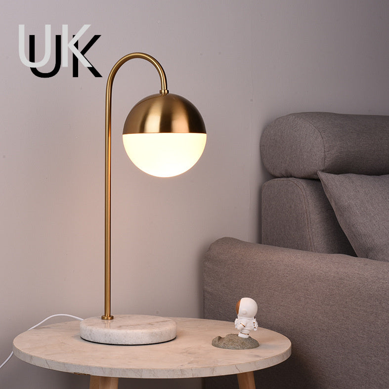 Golden Table Lamp Hotel Decoration null