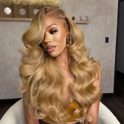 Human Hair Wig Front Lace All Real Hair 13 X4 Headgear null