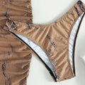 Split Bikini Three-piece Suit null