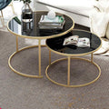 Hall Sofa Small Round Combination Coffee Table null