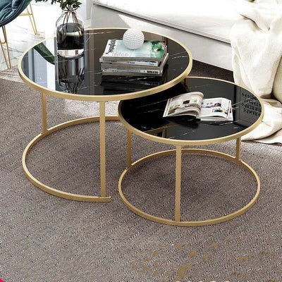 Hall Sofa Small Round Combination Coffee Table null