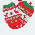 Cat Dog Snow Elk Christmas Warm Sweater null