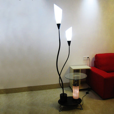 Lily Tea Table Floor Lamp Practical Living Room Bedroom null